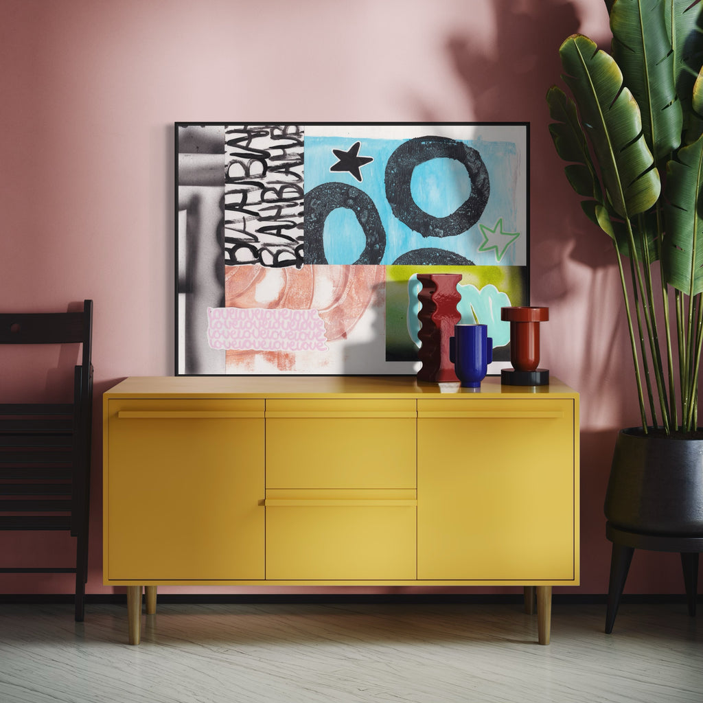 Canvas Print: 'Spray Can Shuffle' - Henriette Visscher