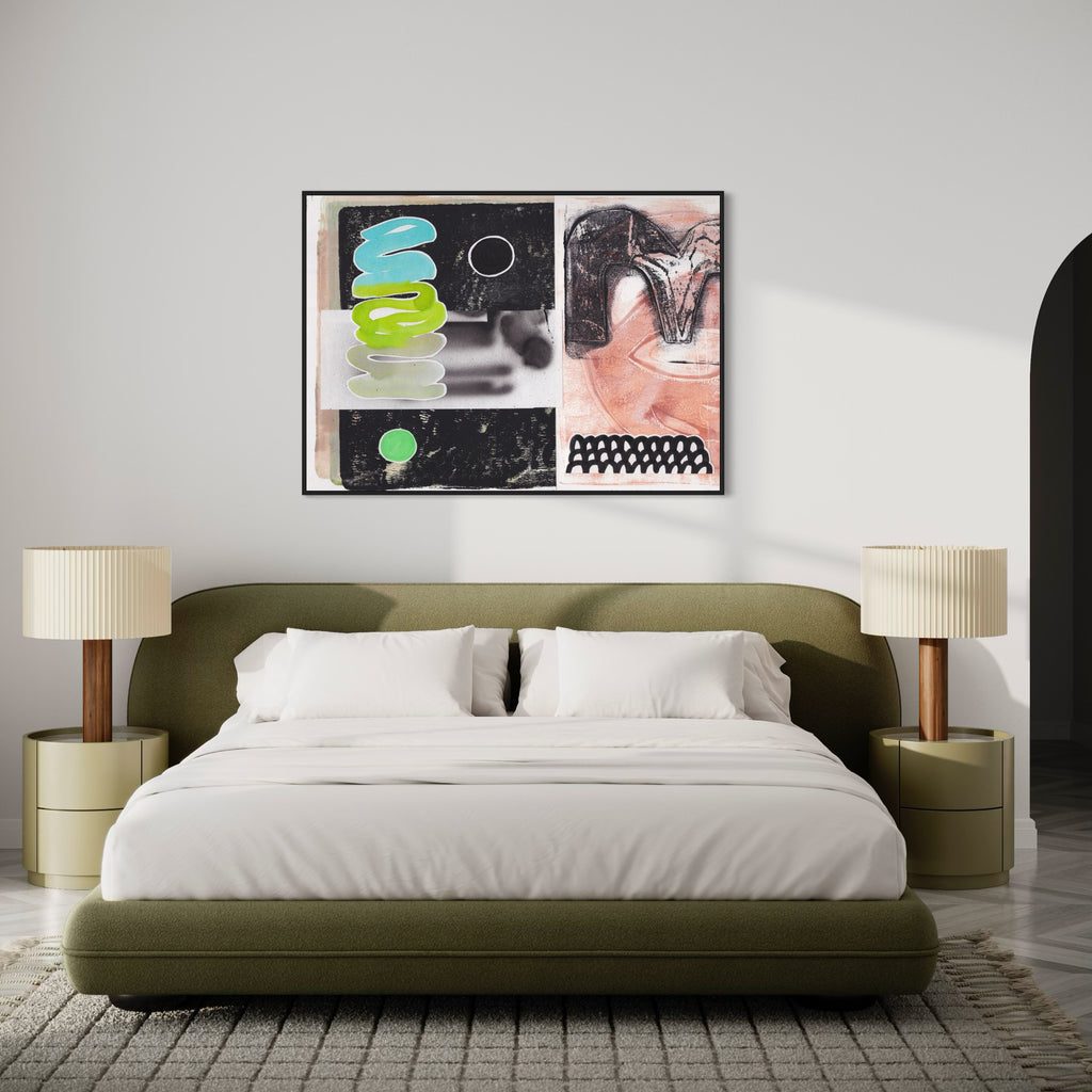 Canvas Print: 'Graffiti Groove' - Henriette Visscher