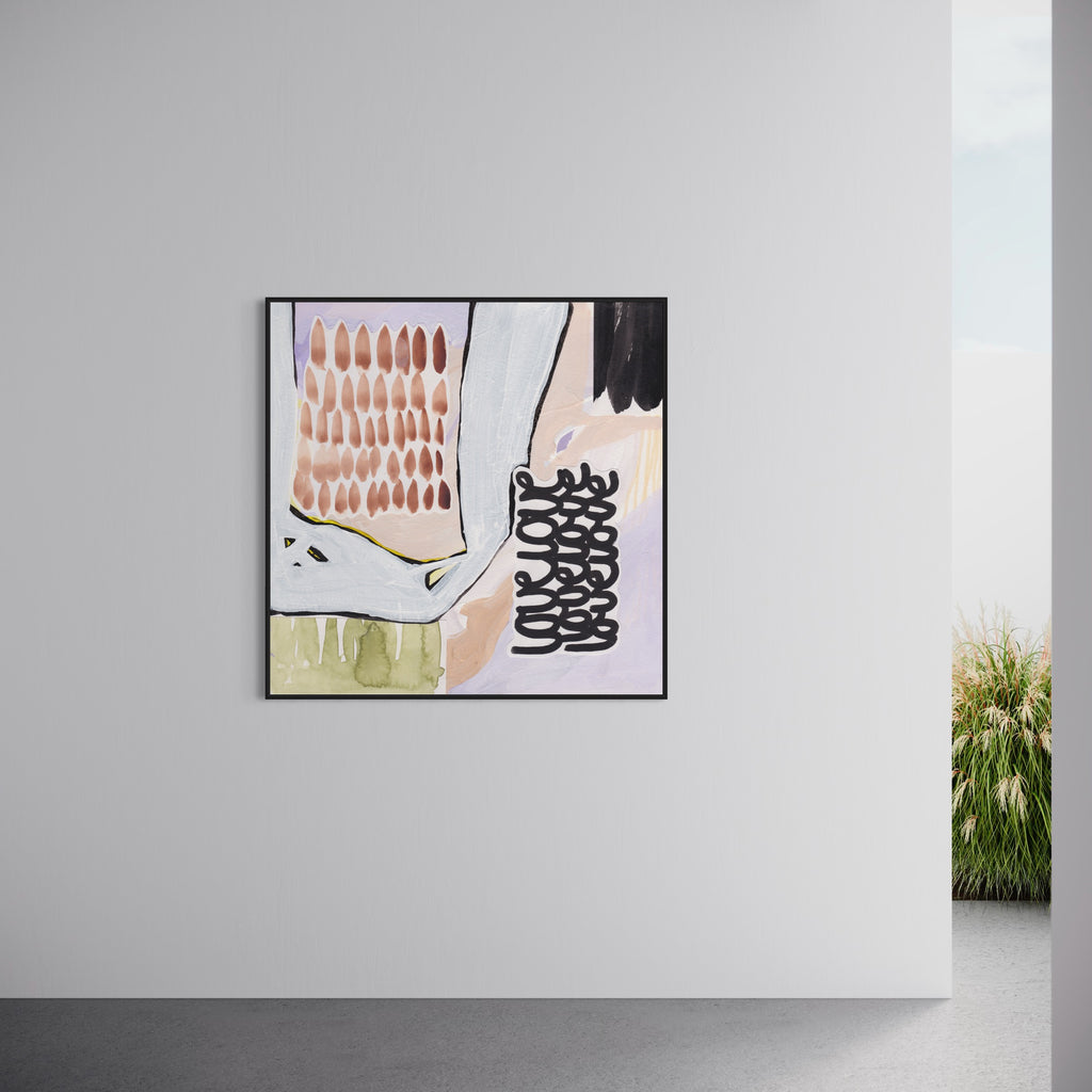 Canvas Print: 'Authentic Fusion' - Henriette Visscher