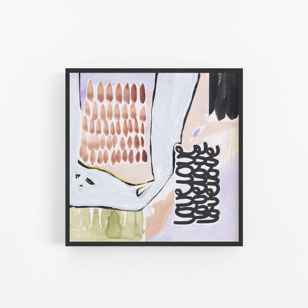 Canvas Print: 'Authentic Fusion' - Henriette Visscher