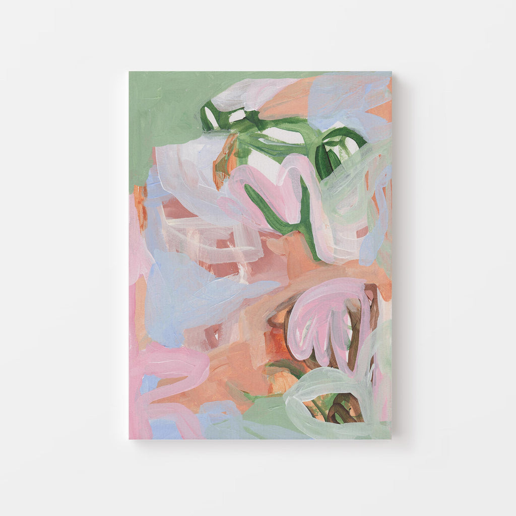 Canvas Print: 'Bloom in Bliss' - Henriette Visscher