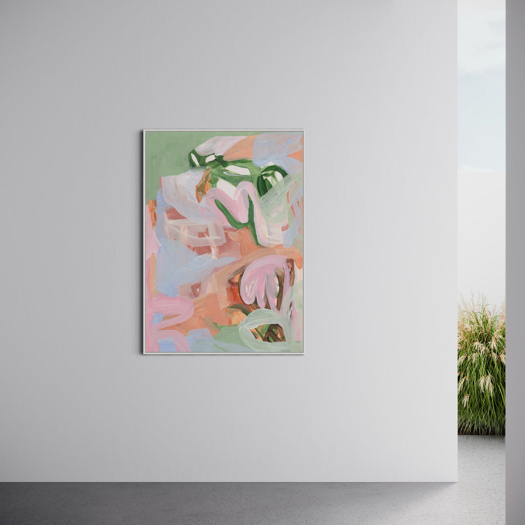 Canvas Print: 'Bloom in Bliss' - Henriette Visscher