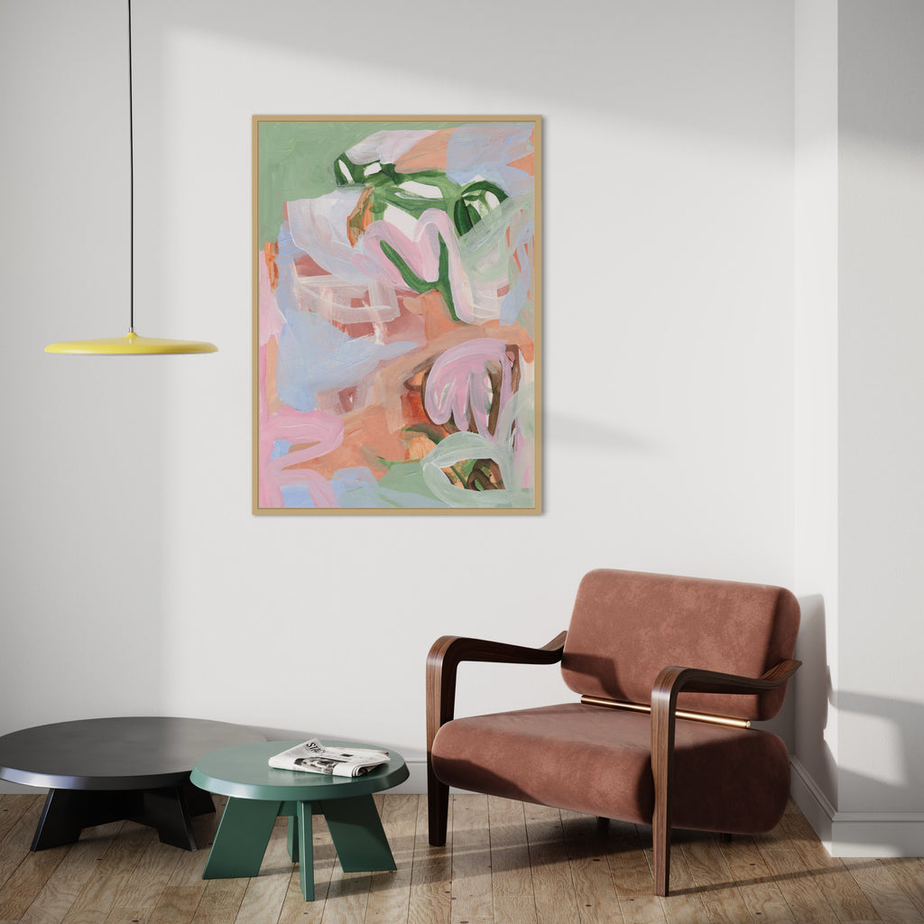 Canvas Print: 'Bloom in Bliss' - Henriette Visscher