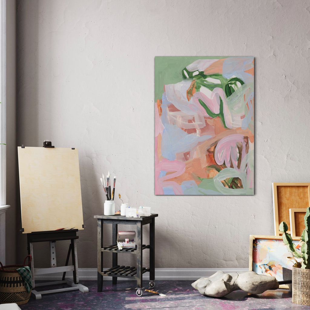 Canvas Print: 'Bloom in Bliss' - Henriette Visscher