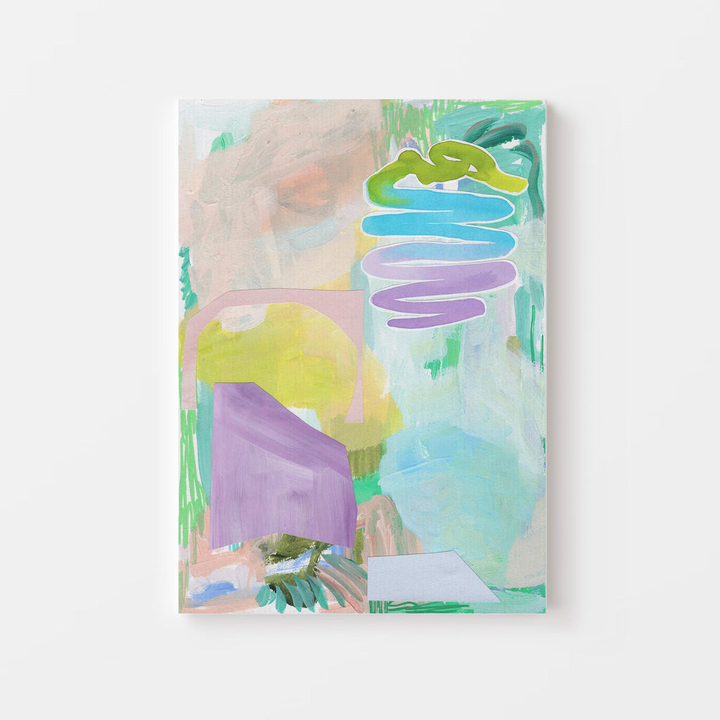 Canvas Print: 'Blue Dreams' - Henriette Visscher