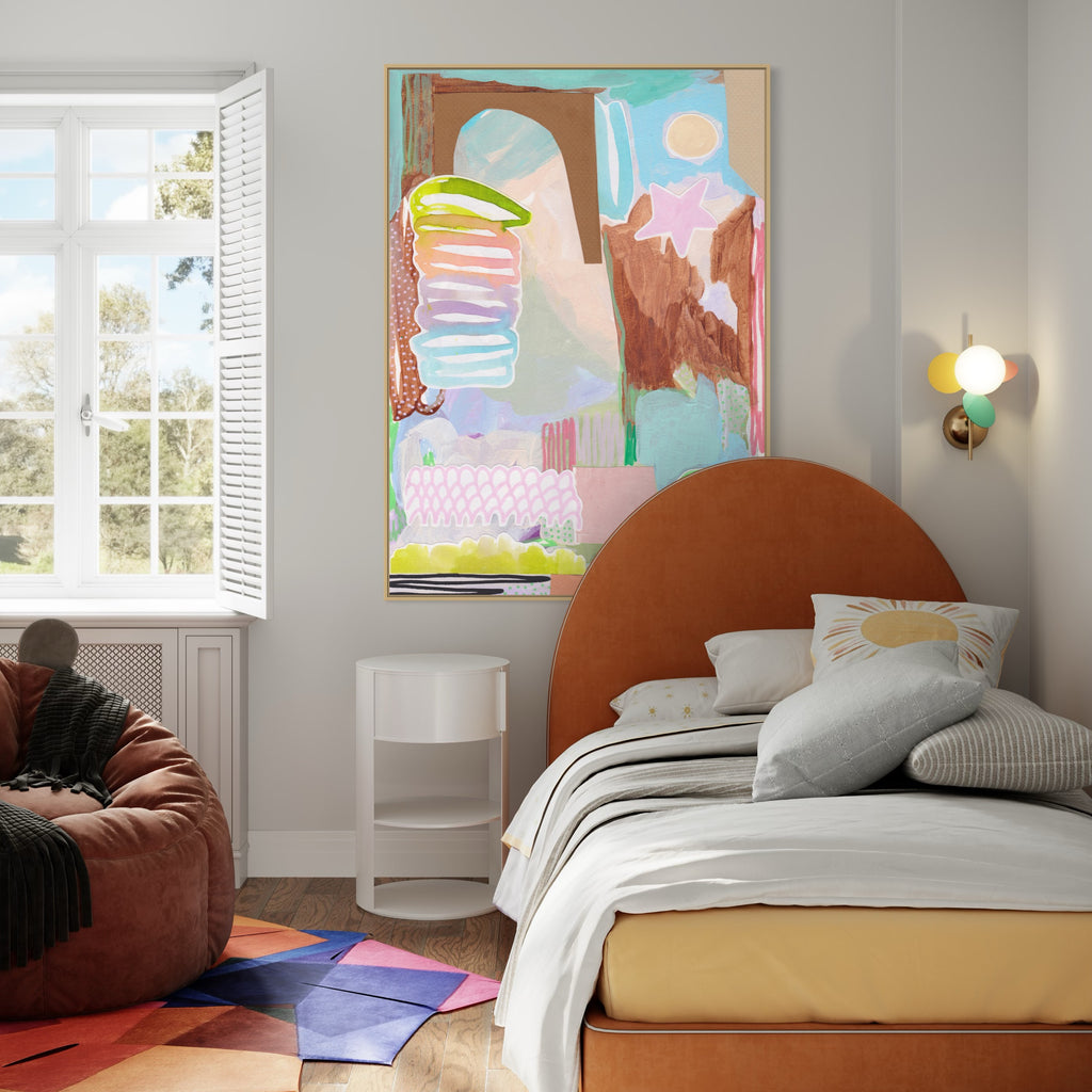 Canvas Print: 'Dream Town' - Henriette Visscher