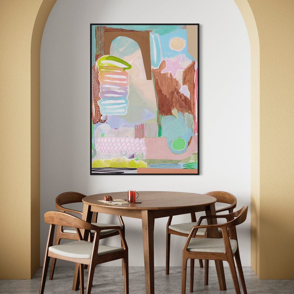 Canvas Print: 'Dream Town' - Henriette Visscher
