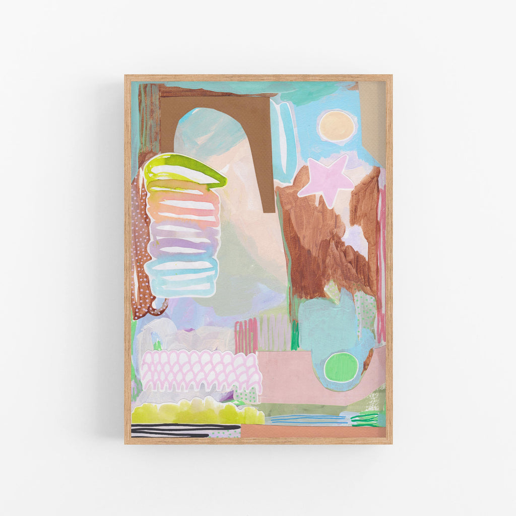 Canvas Print: 'Dream Town' - Henriette Visscher