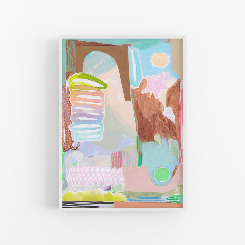 Canvas Print: 'Dream Town' - Henriette Visscher