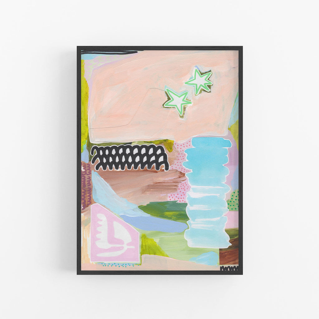 Canvas Print: 'Dreamy Doodles' - Henriette Visscher