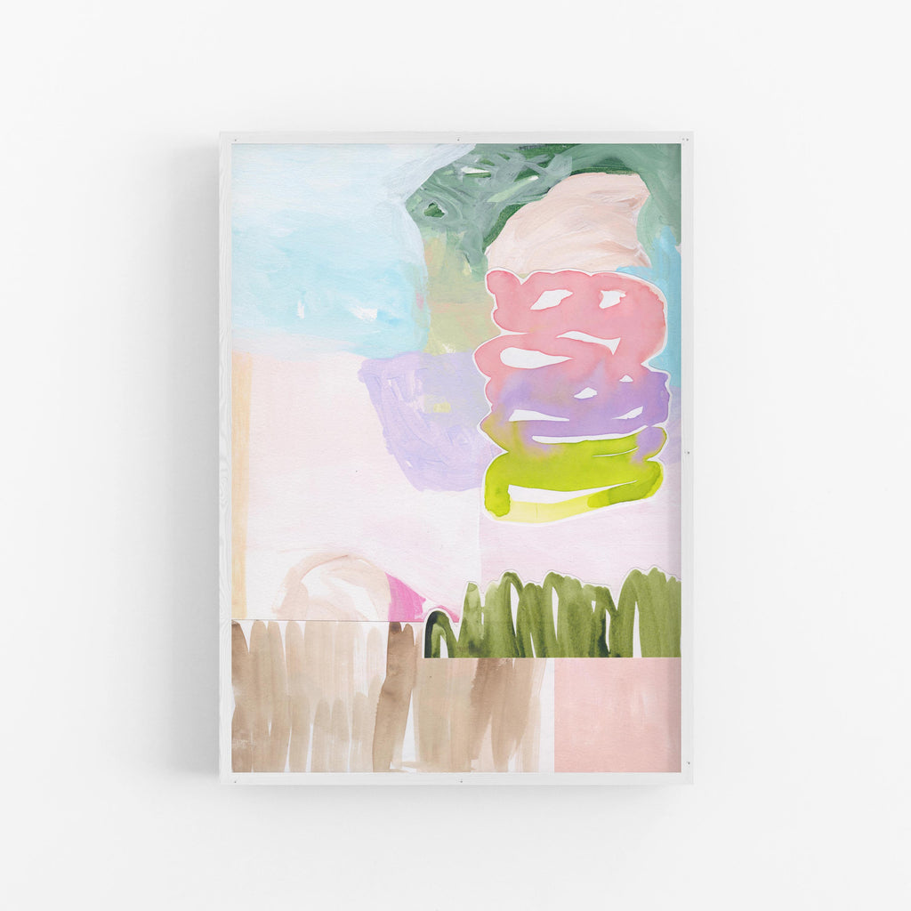 Canvas Print: 'Dreamy Landscape' - Henriette Visscher