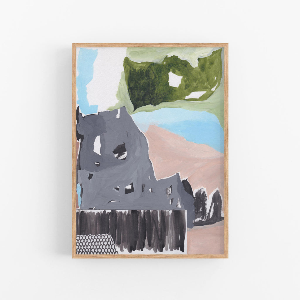 Canvas Print: 'Embrace The Contrast' - Henriette Visscher