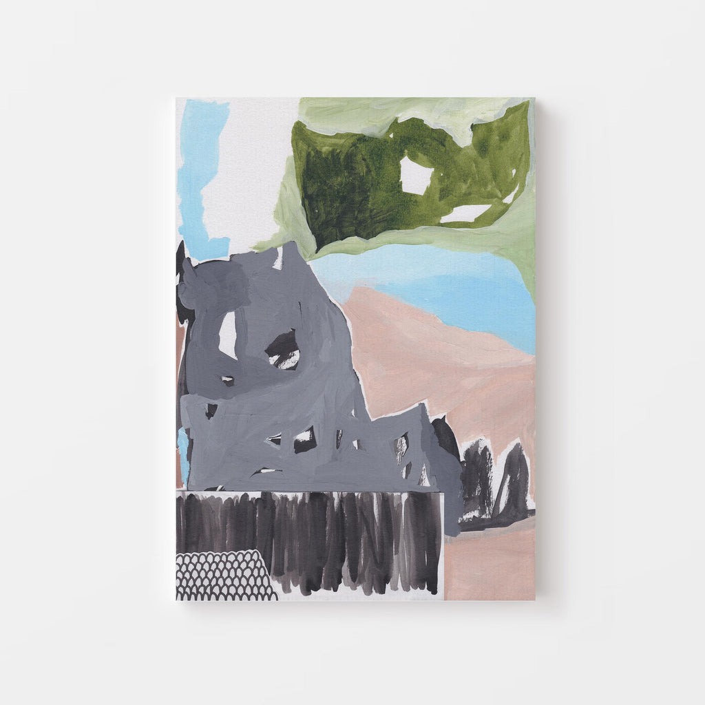 Canvas Print: 'Embrace The Contrast' - Henriette Visscher