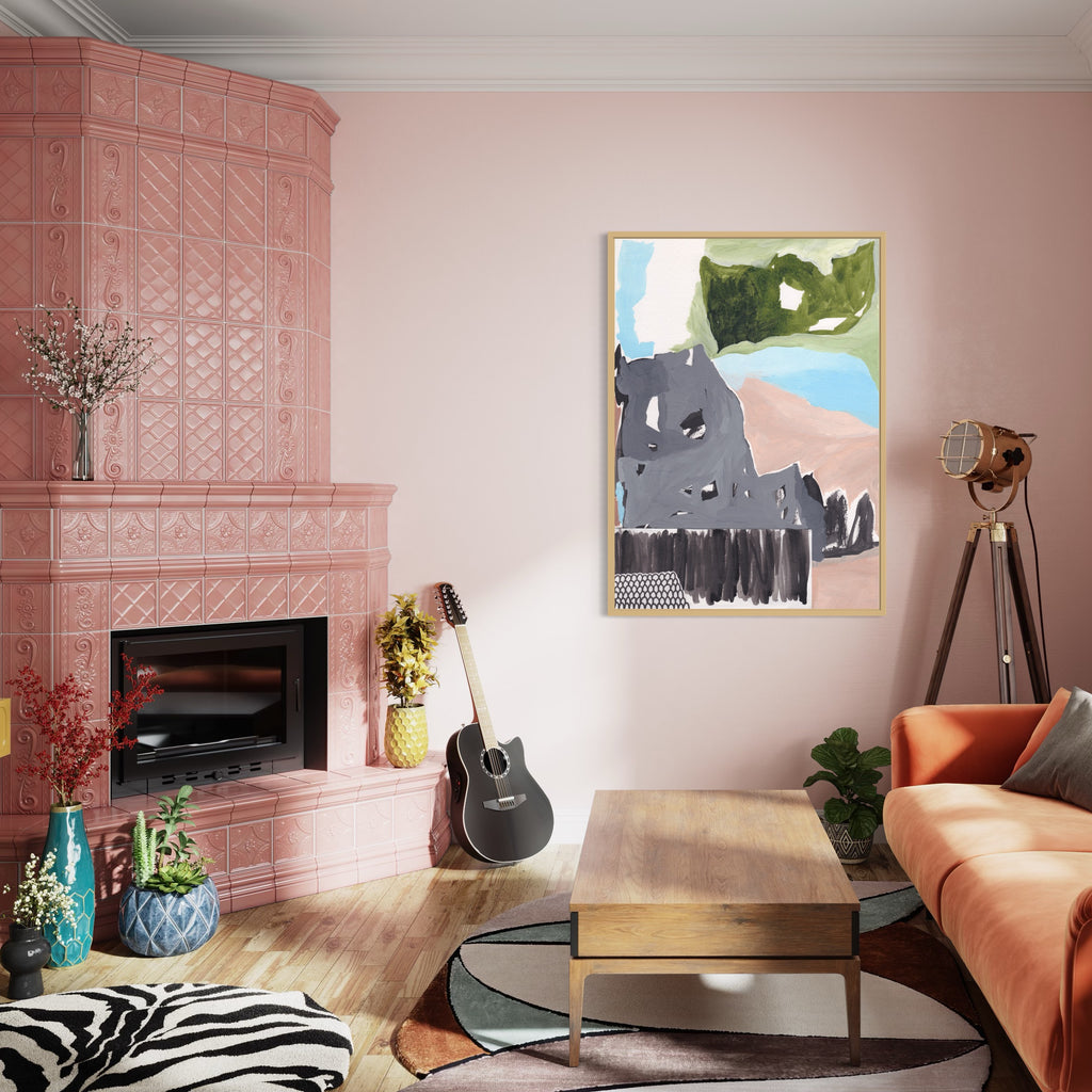 Canvas Print: 'Embrace The Contrast' - Henriette Visscher