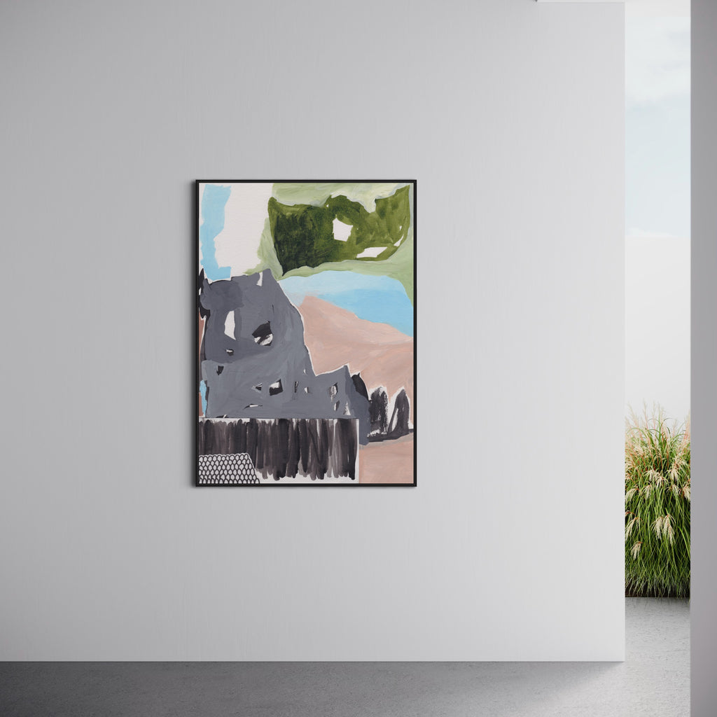 Canvas Print: 'Embrace The Contrast' - Henriette Visscher
