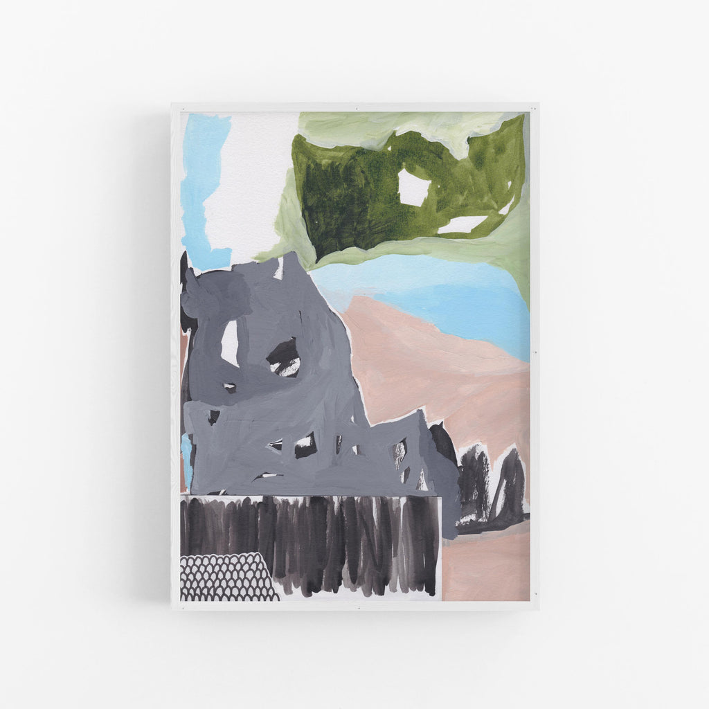 Canvas Print: 'Embrace The Contrast' - Henriette Visscher