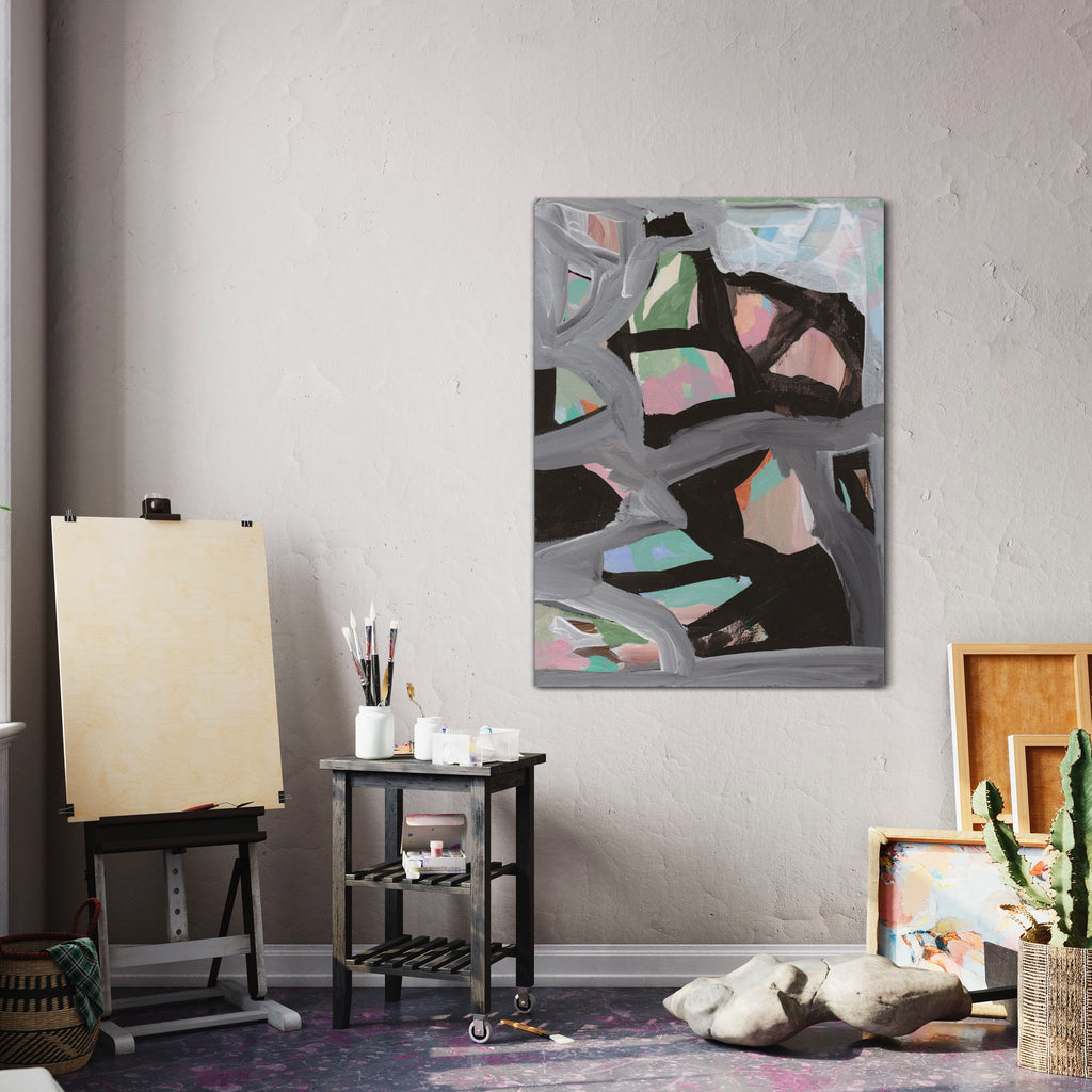 Canvas Print: 'Embracing Shadows' - Henriette Visscher