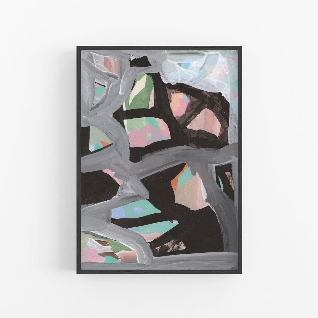Canvas Print: 'Embracing Shadows' - Henriette Visscher