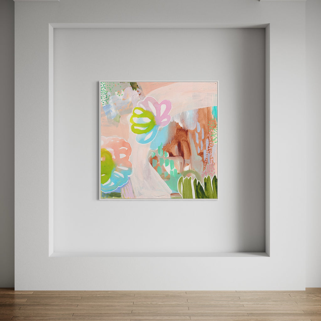 Canvas Print: 'Floral Dreams' - Henriette Visscher