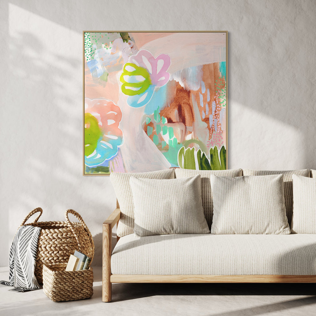 Canvas Print: 'Floral Dreams' - Henriette Visscher