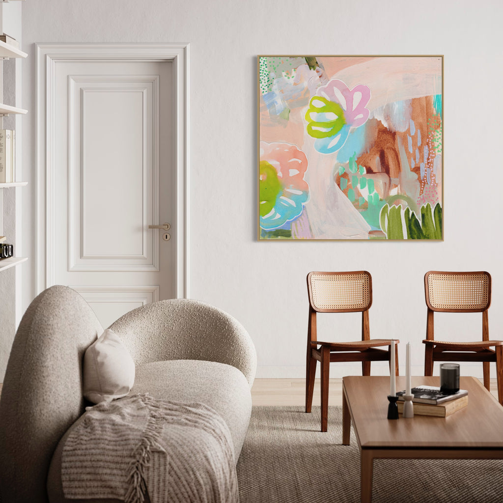 Canvas Print: 'Floral Dreams' - Henriette Visscher