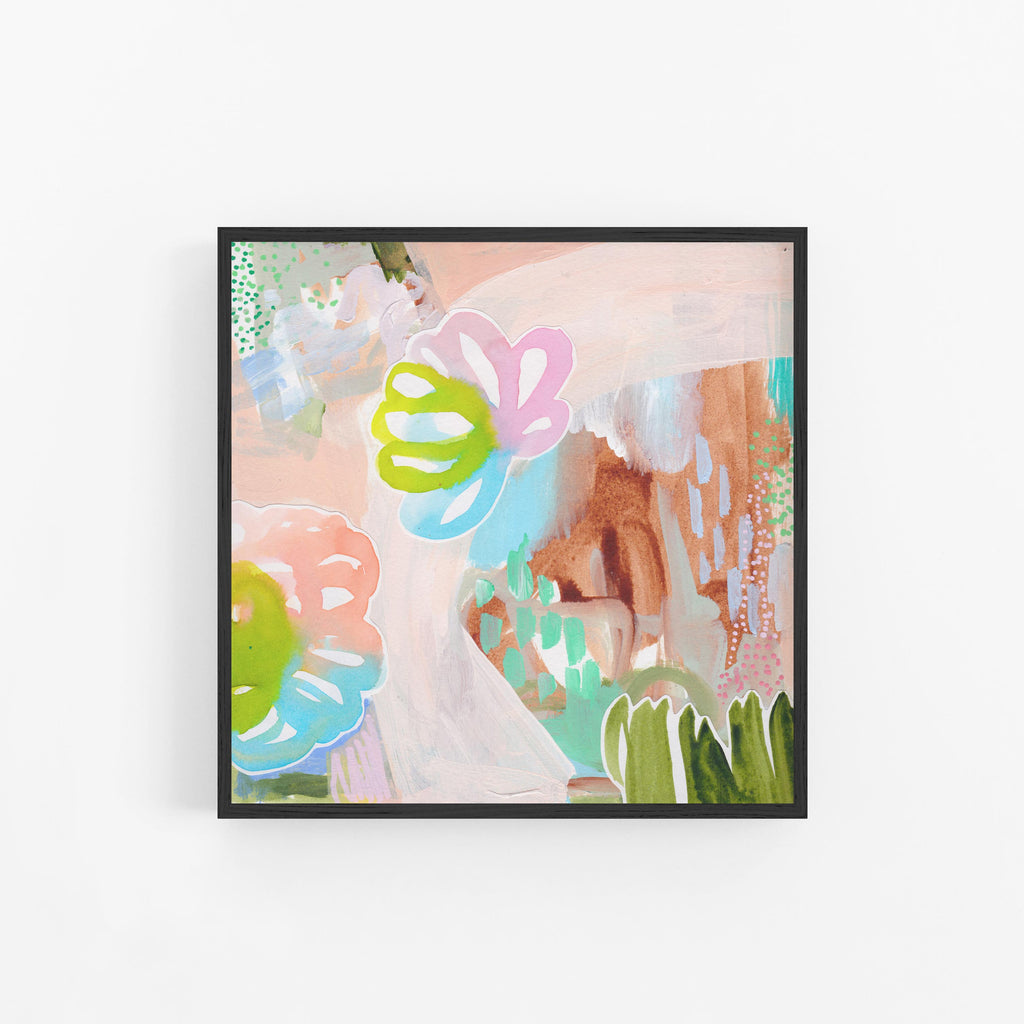 Canvas Print: 'Floral Dreams' - Henriette Visscher