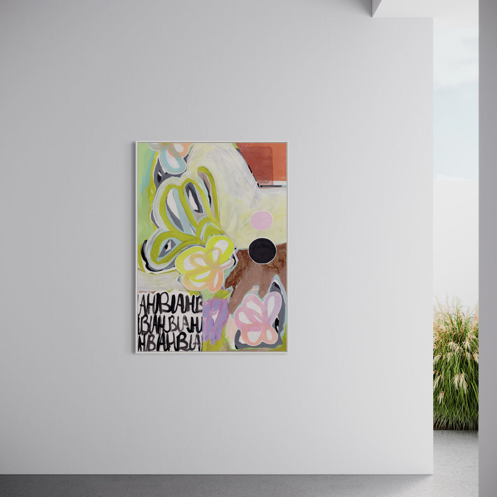 Canvas Print: 'Floral Noise' - Henriette Visscher