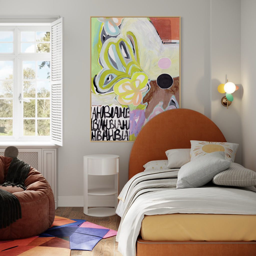 Canvas Print: 'Floral Noise' - Henriette Visscher