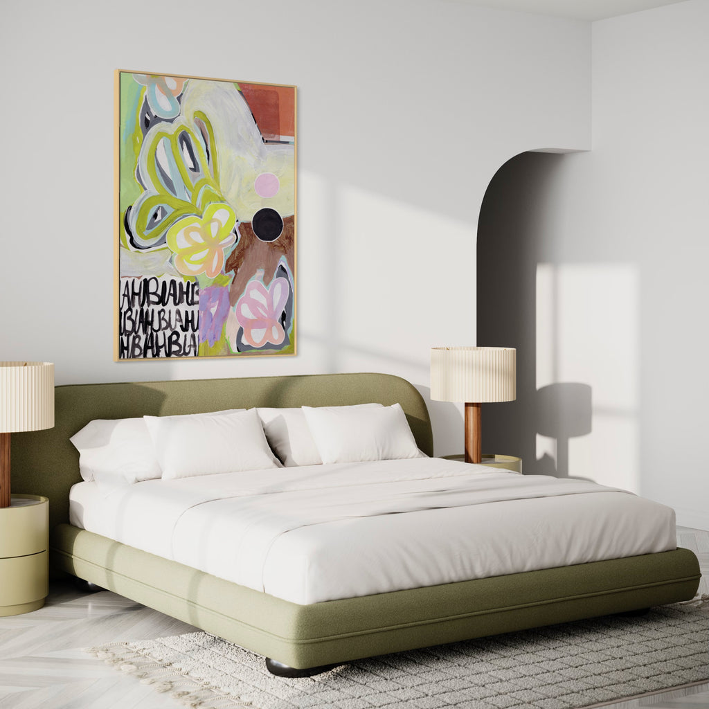 Canvas Print: 'Floral Noise' - Henriette Visscher