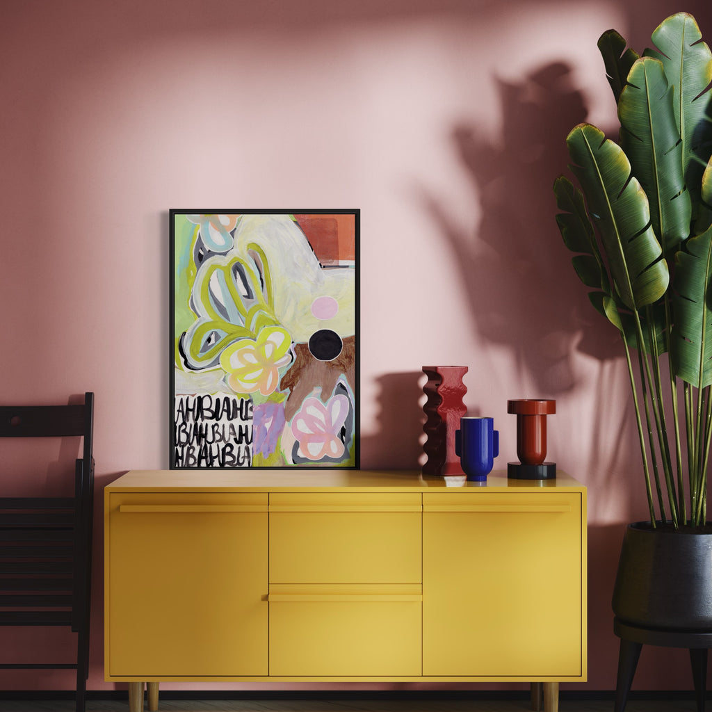 Canvas Print: 'Floral Noise' - Henriette Visscher