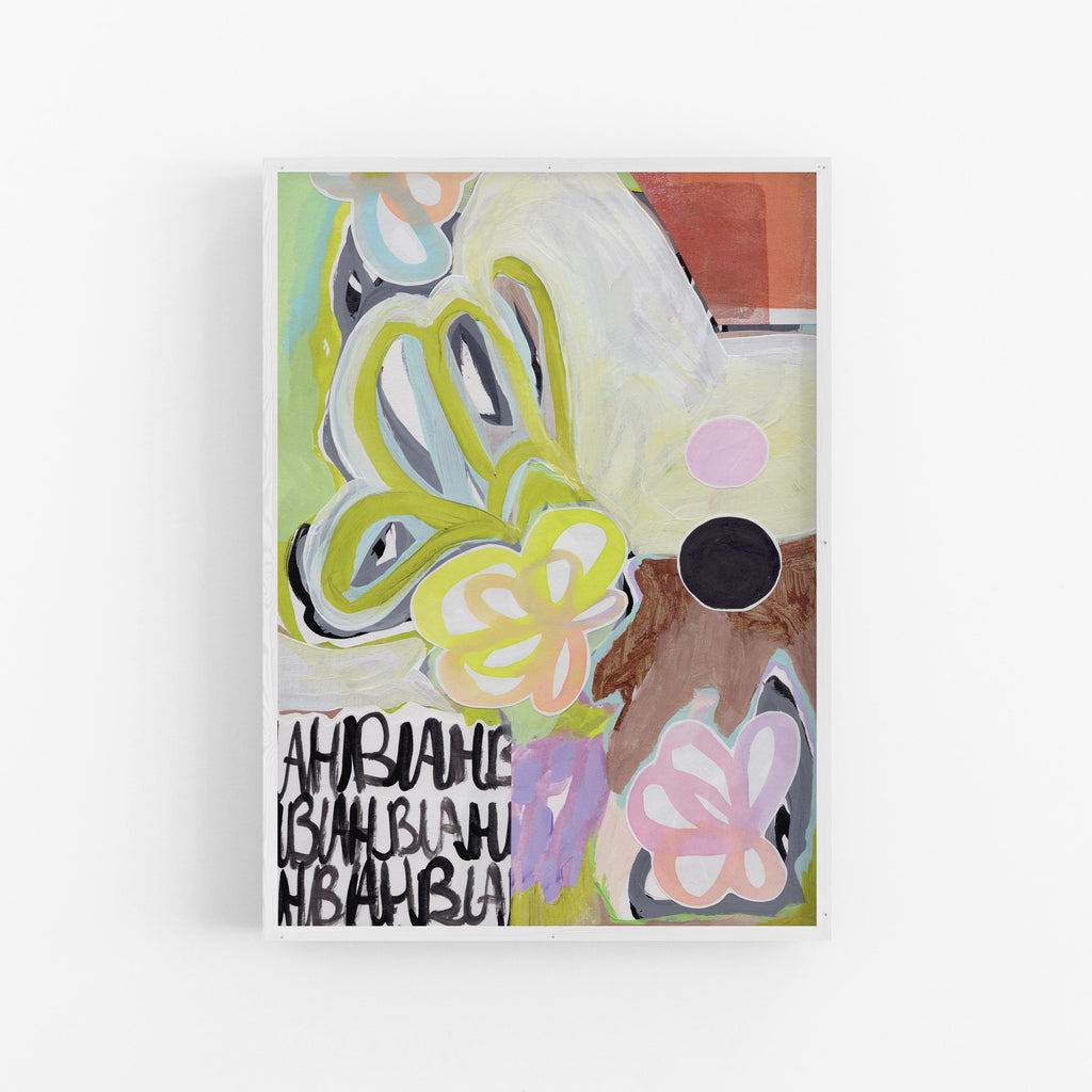 Canvas Print: 'Floral Noise' - Henriette Visscher