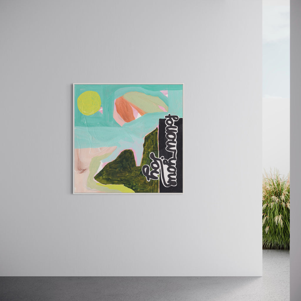 Canvas Print: 'Follow Your Joy' - Henriette Visscher