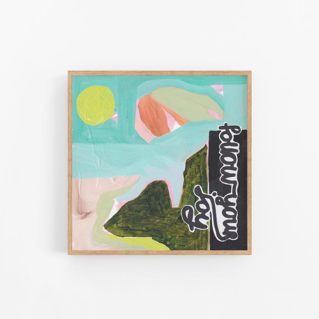 Canvas Print: 'Follow Your Joy' - Henriette Visscher