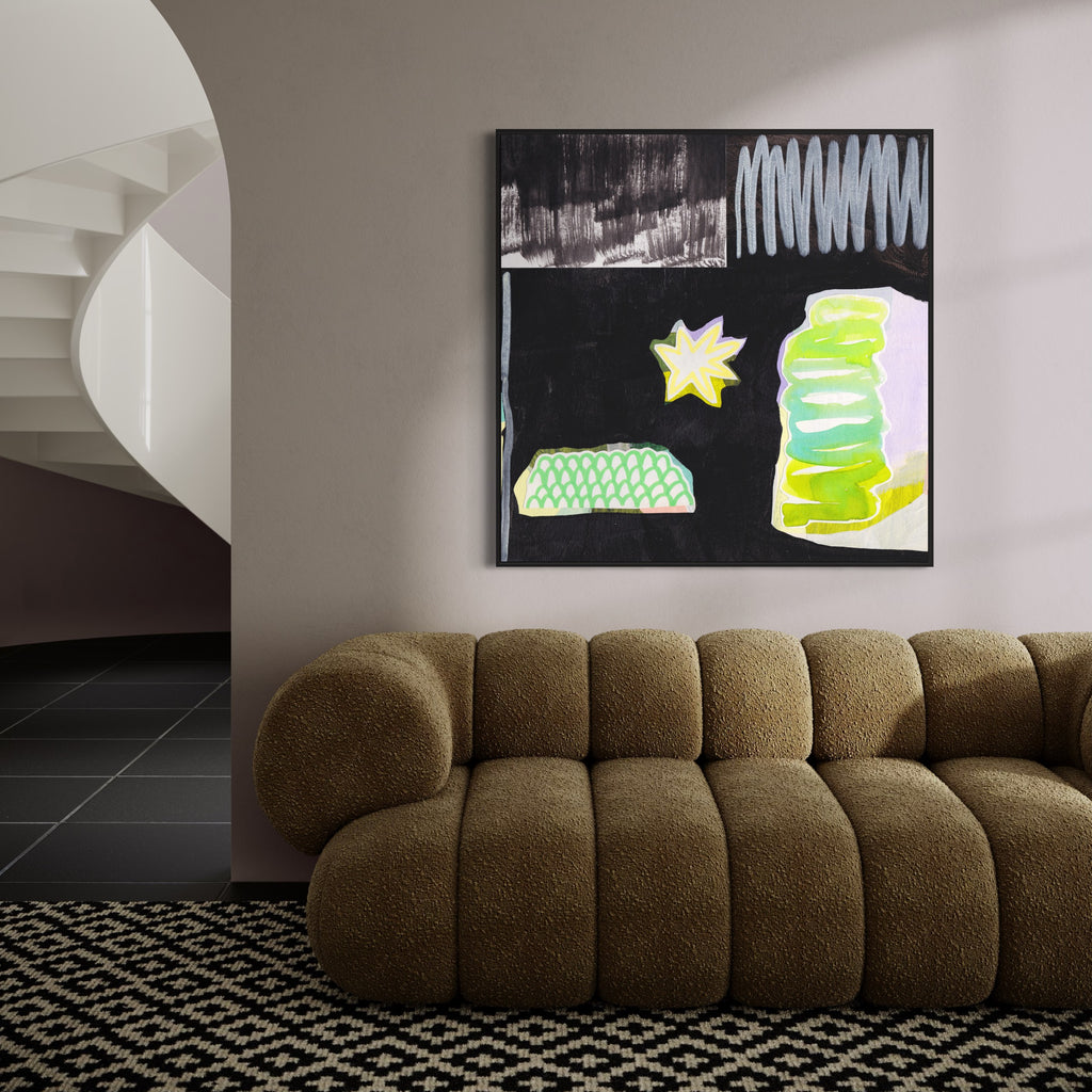 Canvas Print: 'Inkwell Radiance' - Henriette Visscher