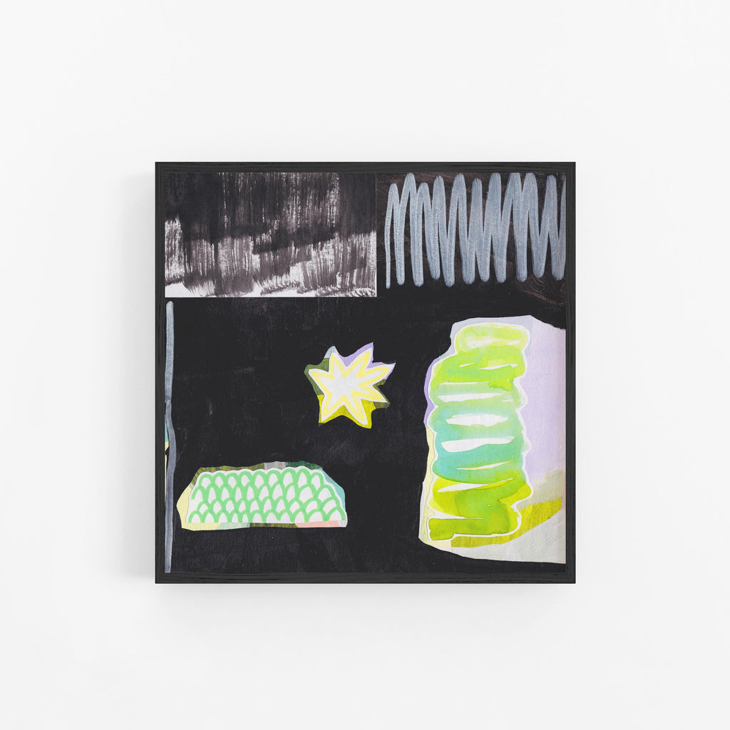 Canvas Print: 'Inkwell Radiance' - Henriette Visscher