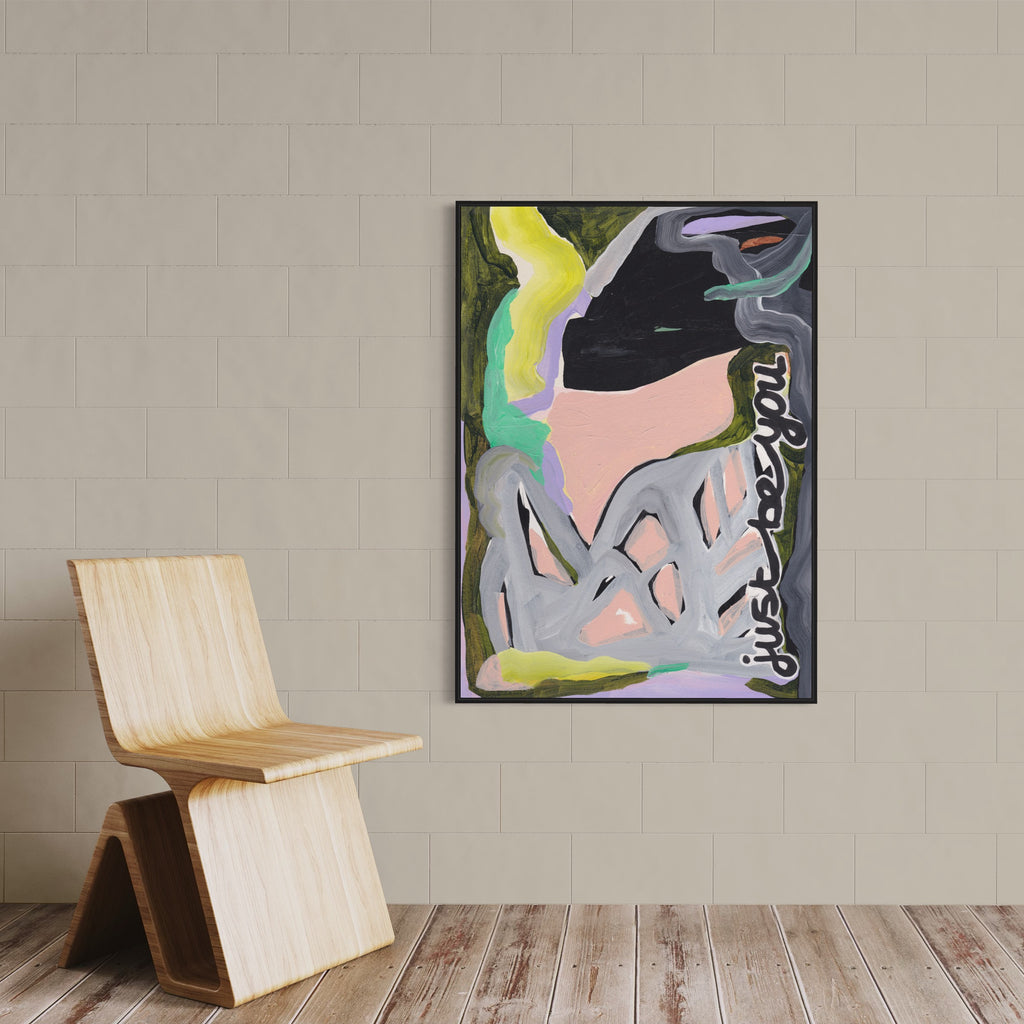Canvas Print: 'Just Be You' - Henriette Visscher