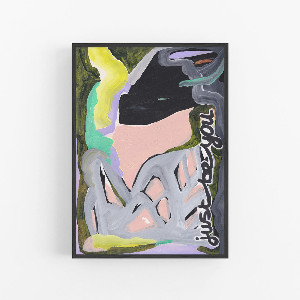 Canvas Print: 'Just Be You' - Henriette Visscher
