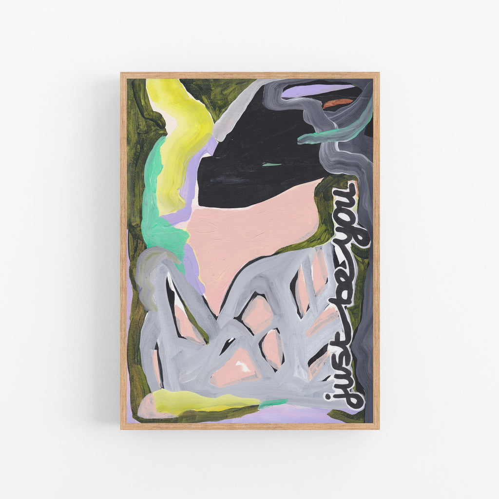 Canvas Print: 'Just Be You' - Henriette Visscher