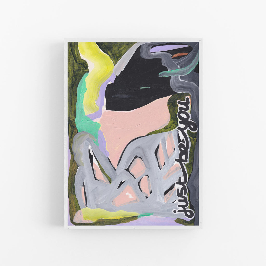 Canvas Print: 'Just Be You' - Henriette Visscher