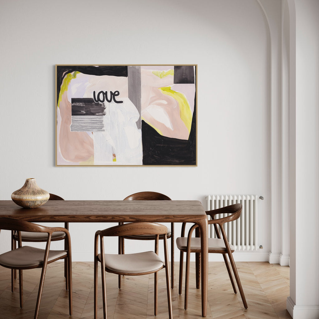 Canvas Print: 'Love's Flow' - Henriette Visscher