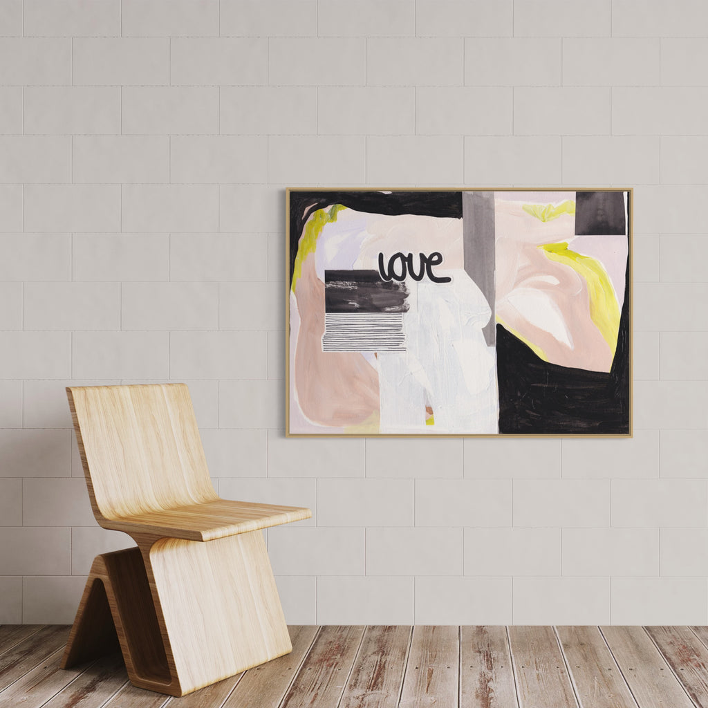 Canvas Print: 'Love's Flow' - Henriette Visscher