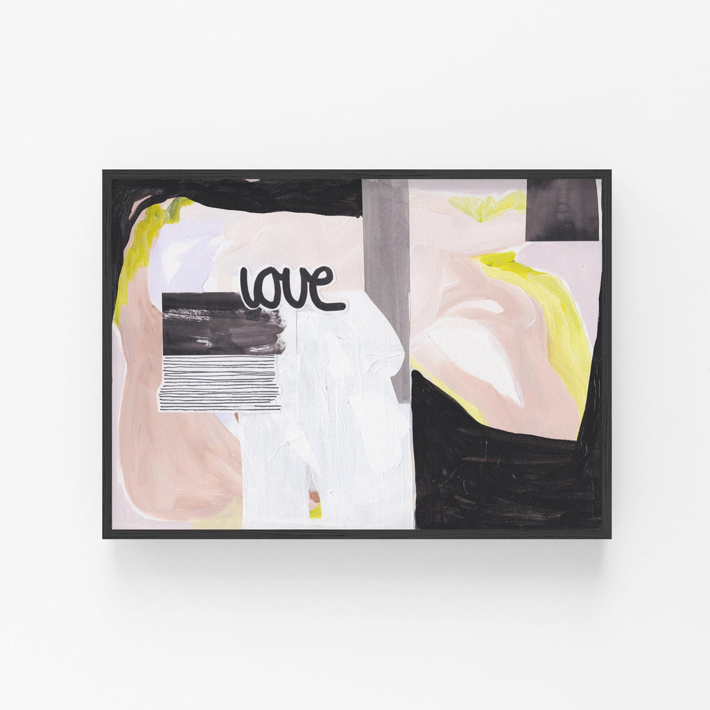 Canvas Print: 'Love's Flow' - Henriette Visscher