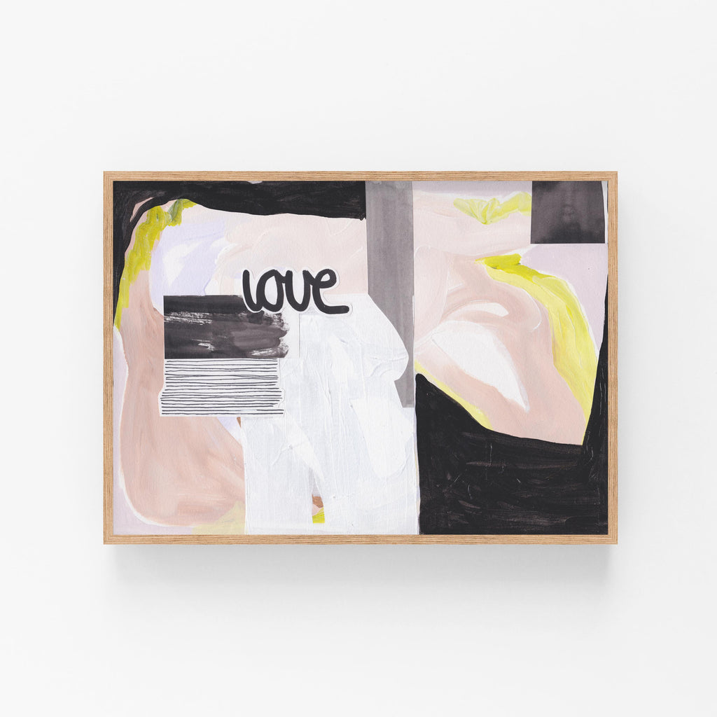 Canvas Print: 'Love's Flow' - Henriette Visscher