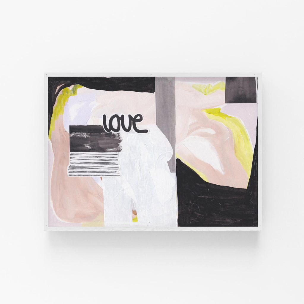 Canvas Print: 'Love's Flow' - Henriette Visscher