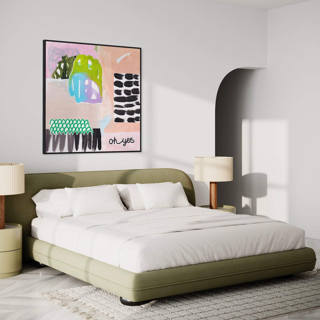 Canvas Print: 'Playful Agree' - Henriette Visscher