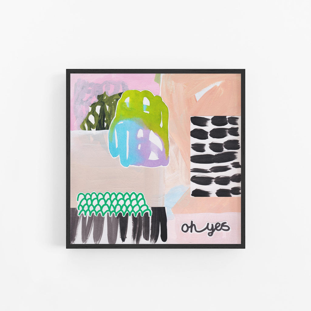 Canvas Print: 'Playful Agree' - Henriette Visscher