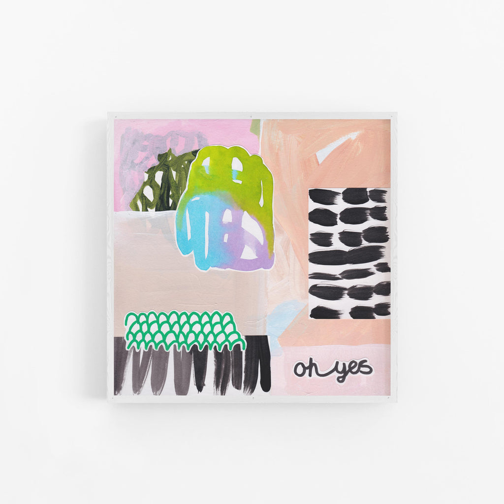 Canvas Print: 'Playful Agree' - Henriette Visscher