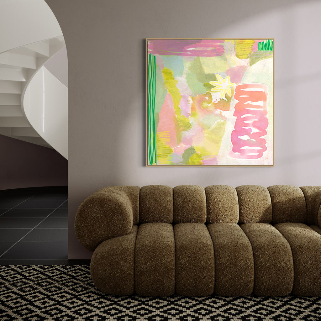 Canvas Print: 'Playful Spring' - Henriette Visscher