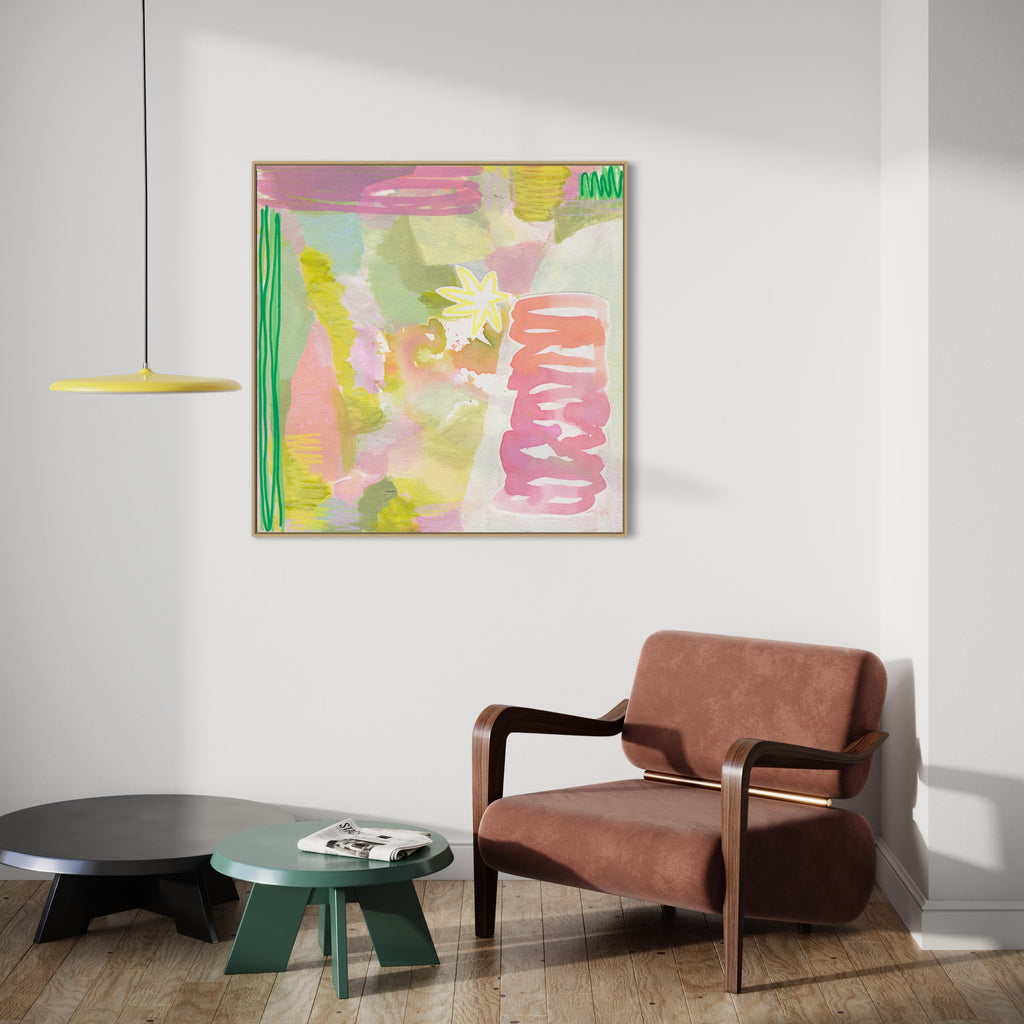 Canvas Print: 'Playful Spring' - Henriette Visscher
