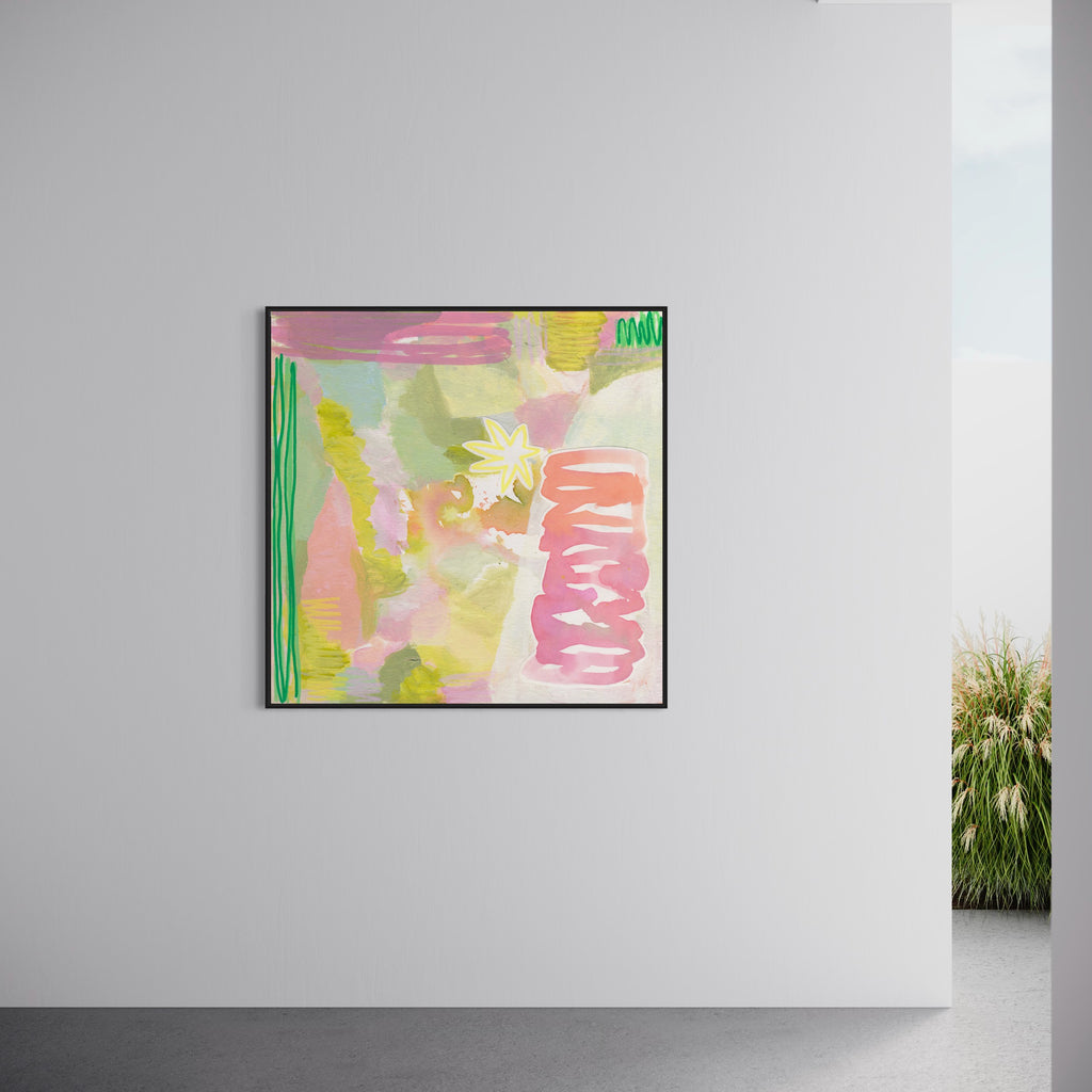 Canvas Print: 'Playful Spring' - Henriette Visscher